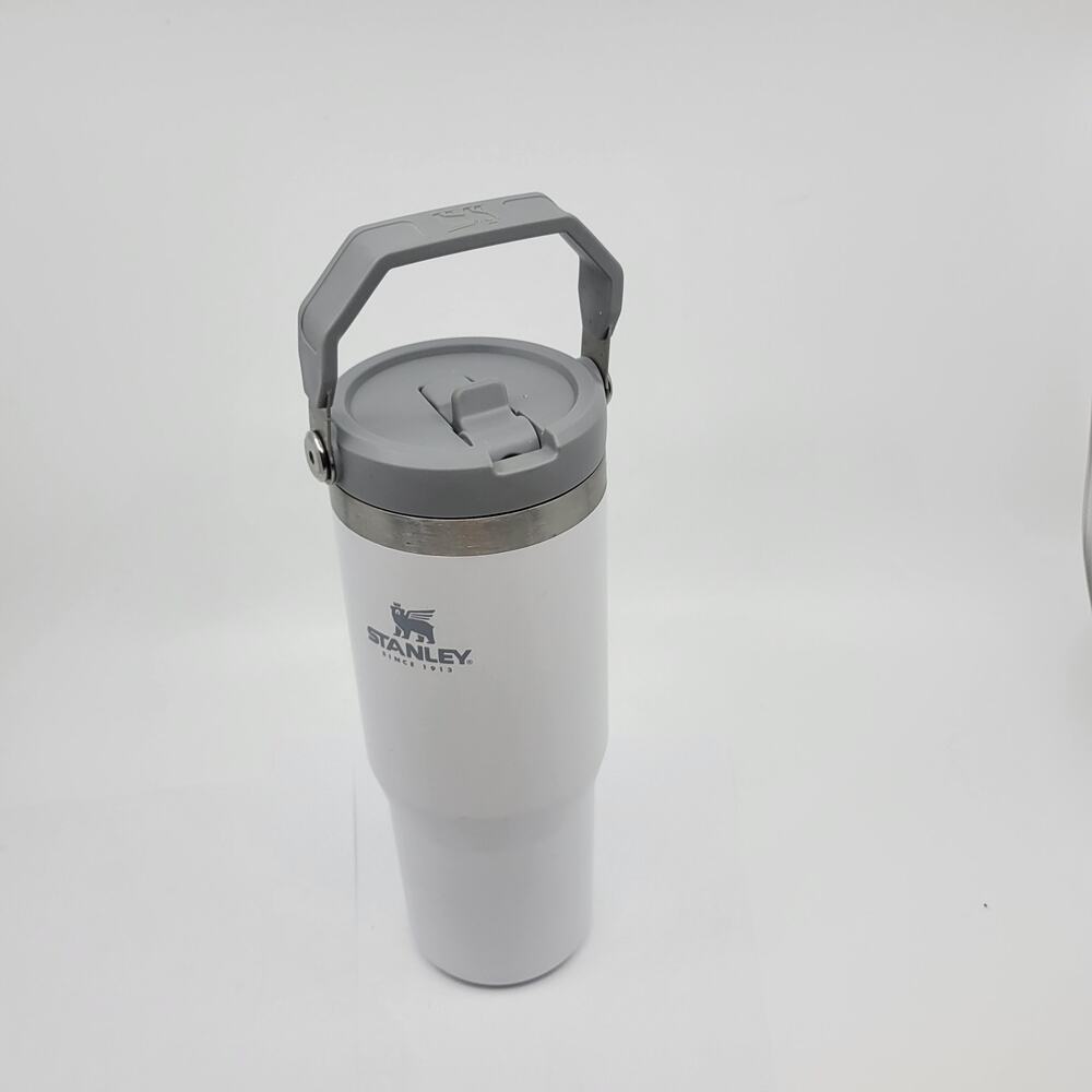 Stanley 24 seven 30 oz. Quencher Classic flip straw tumbler polar (white)